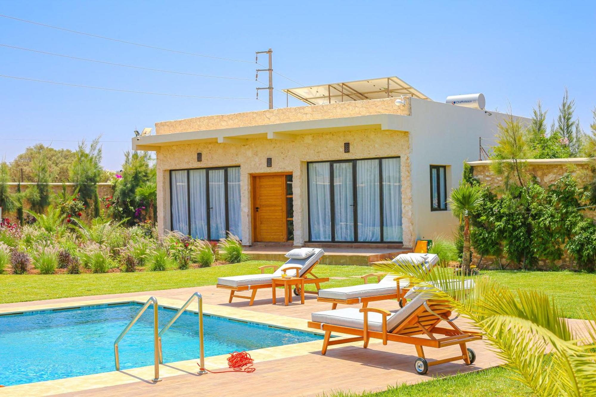 Villa La Rose Bleue - Residence Hoteliere Avec Piscine - Essaouira Eksteriør bilde