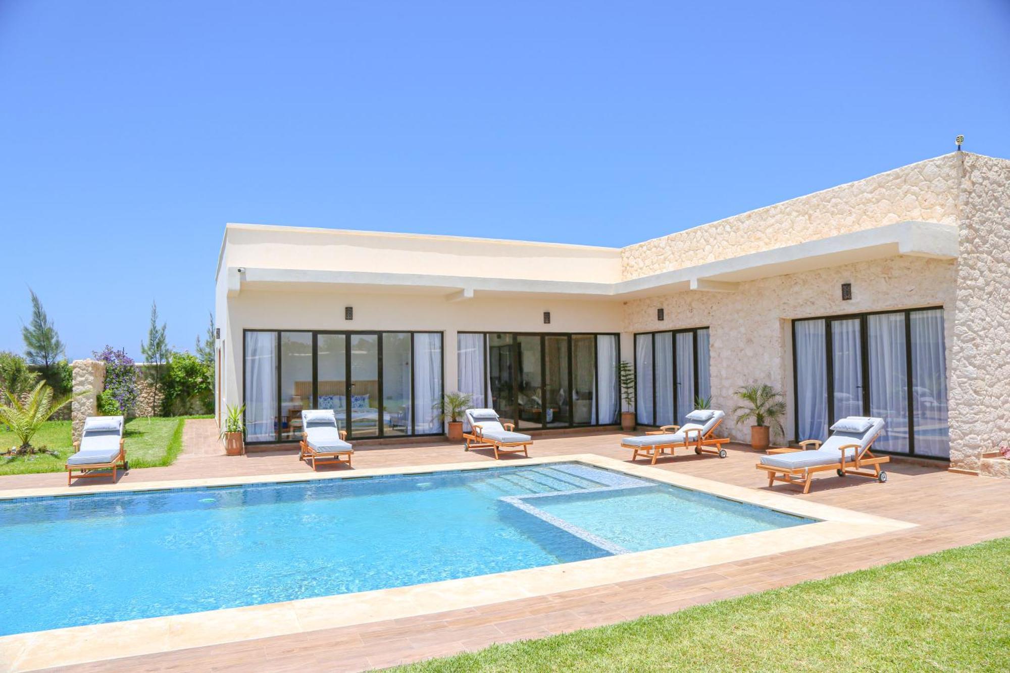 Villa La Rose Bleue - Residence Hoteliere Avec Piscine - Essaouira Eksteriør bilde