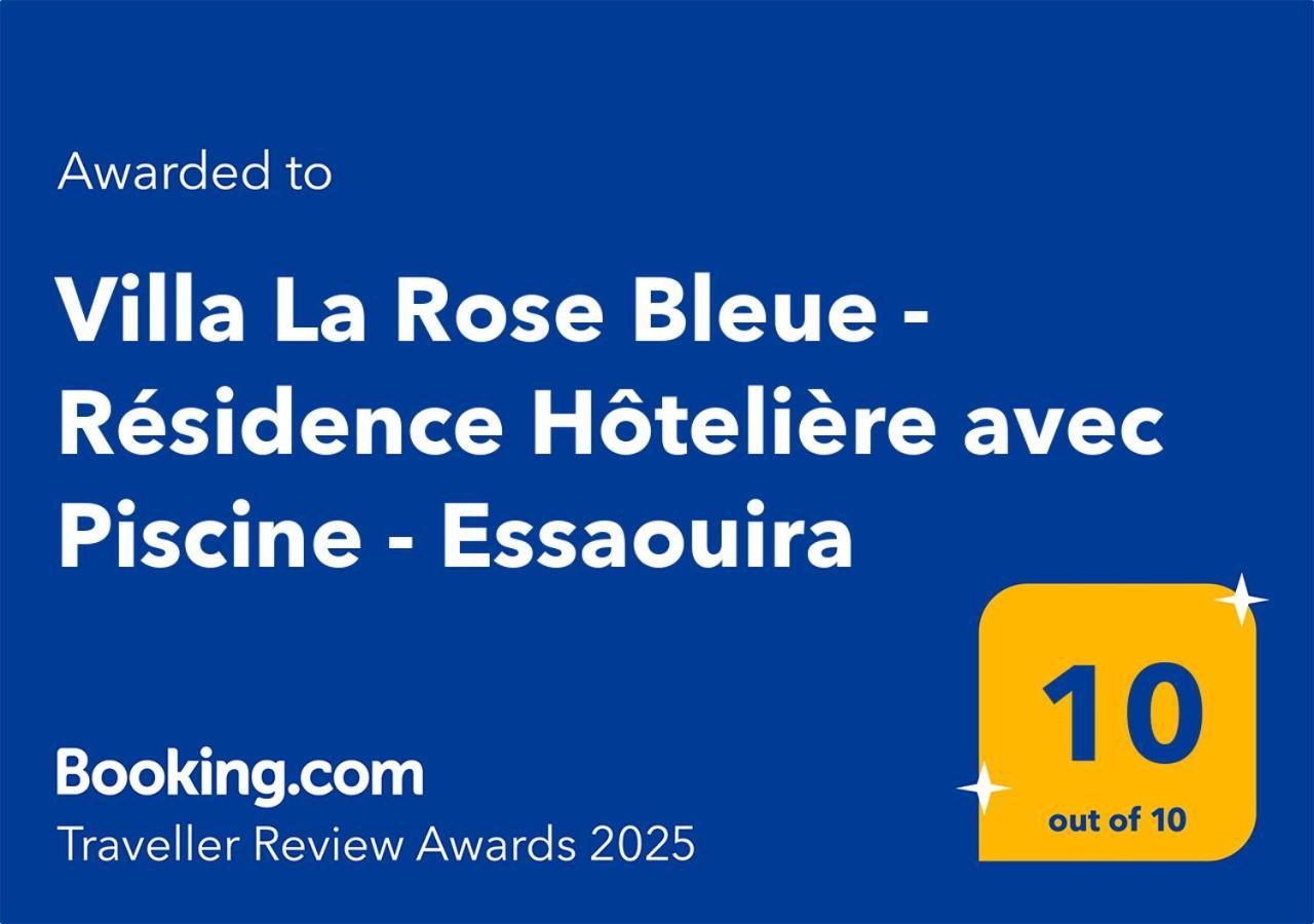 Villa La Rose Bleue - Residence Hoteliere Avec Piscine - Essaouira Eksteriør bilde